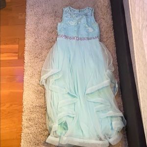Cute teal colored dress